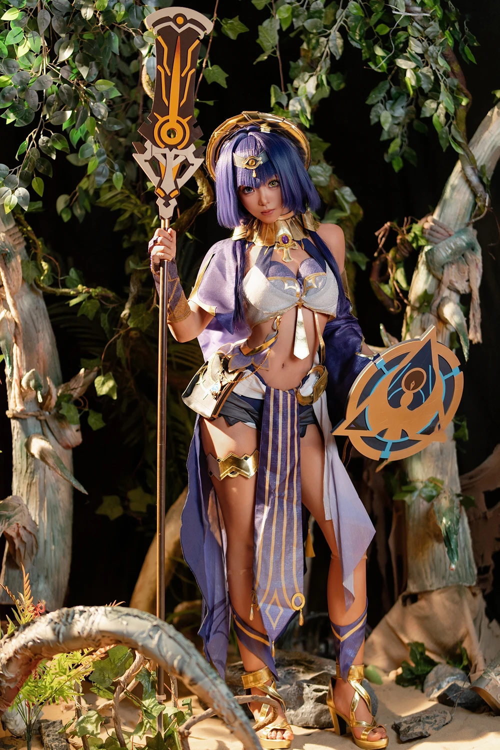 Cosplay Bangni邦尼 – 原神-坎蒂丝