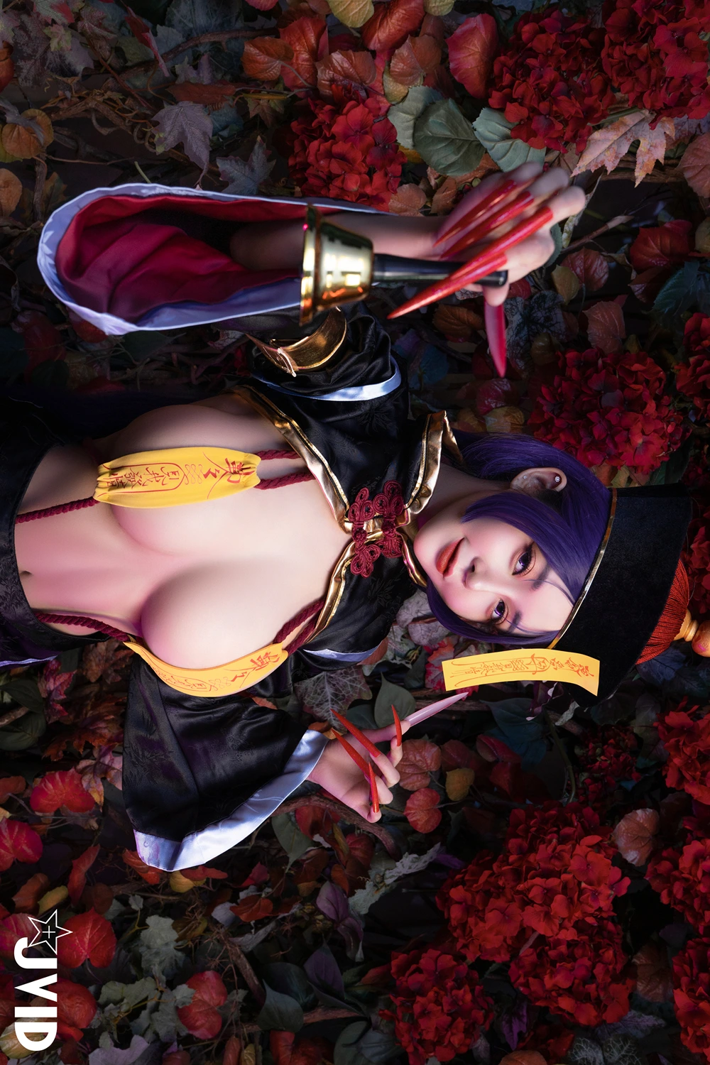 JVID 甜心幫 ღ 安希 – 菰蒲風動縱斜影，殭屍奶光《安希》膣得液滿 4
