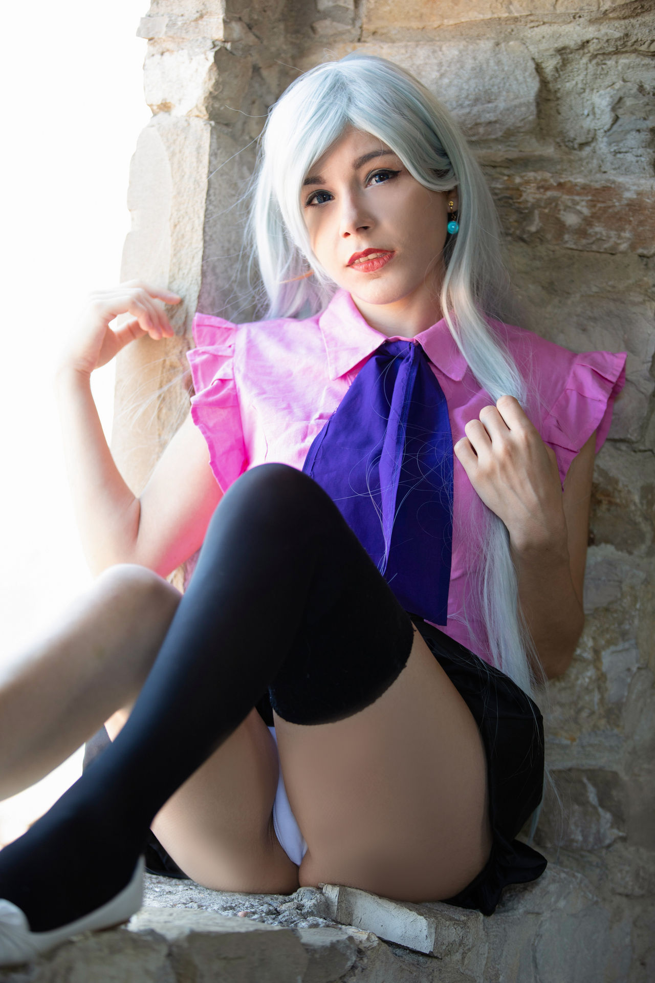 Elizabeth Liones Nude Cosplay Collection