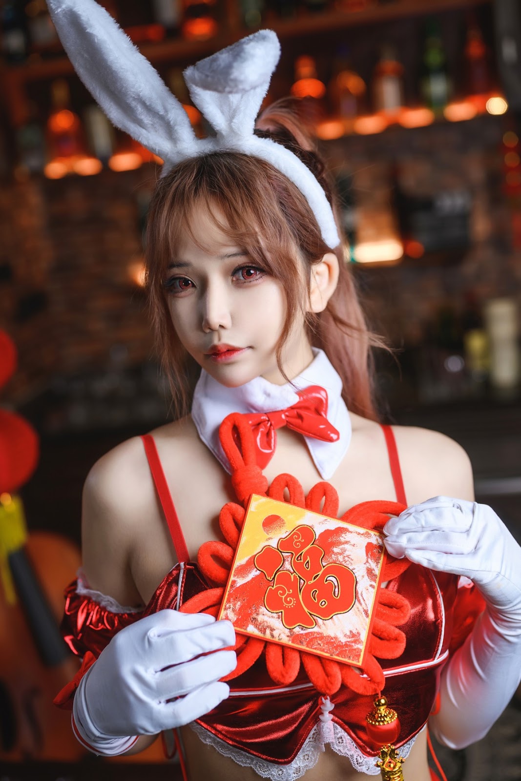 Cosplay 抱走莫子aa 兔色撩人
