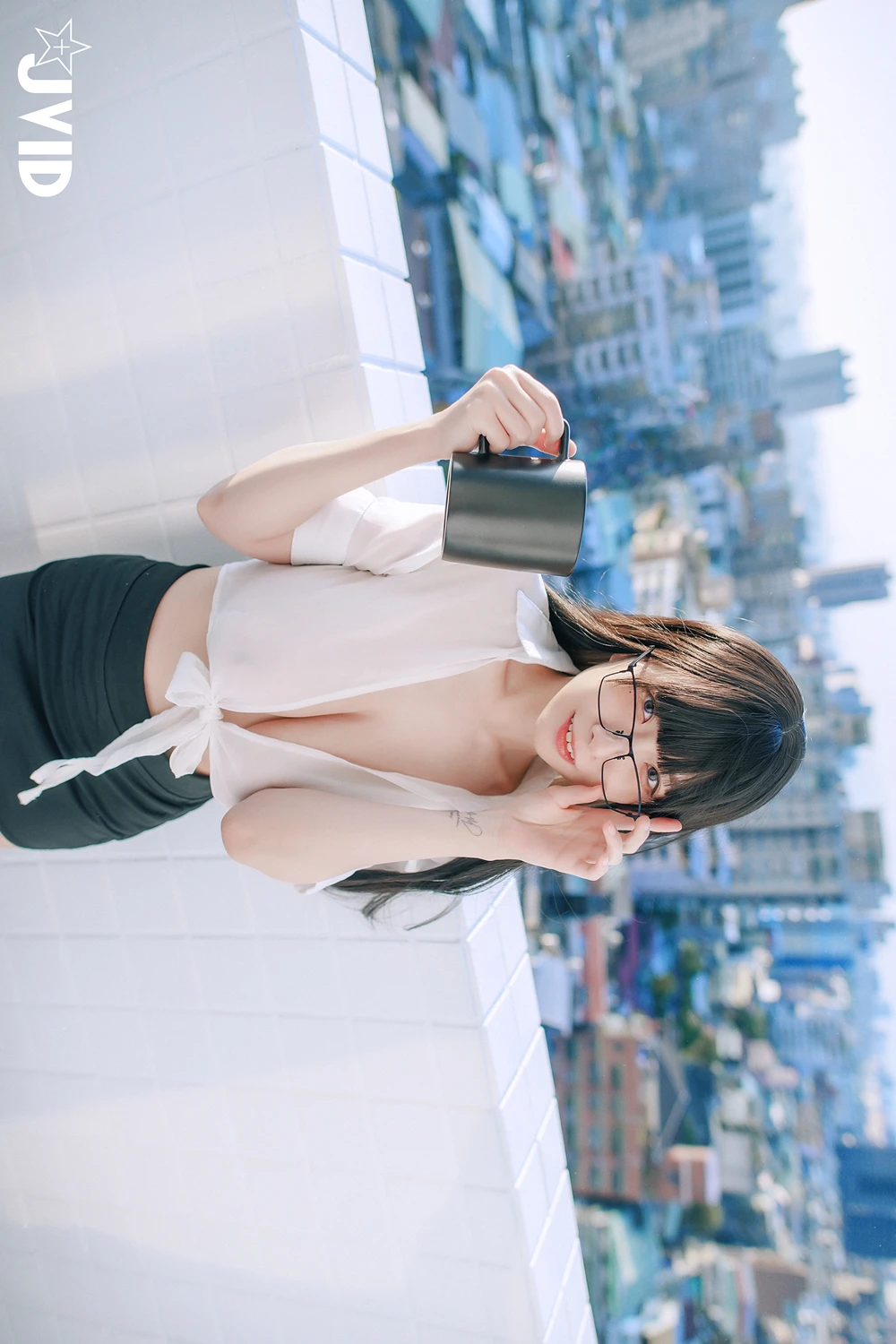 JVID 黎菲儿 – 超完美巨乳-色色的女同事加班时の脱衣诱惑 42